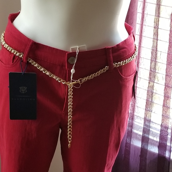 TORY BURCH LEATHER AND CHAIN BELT (NWT) - Picture 2 of 8